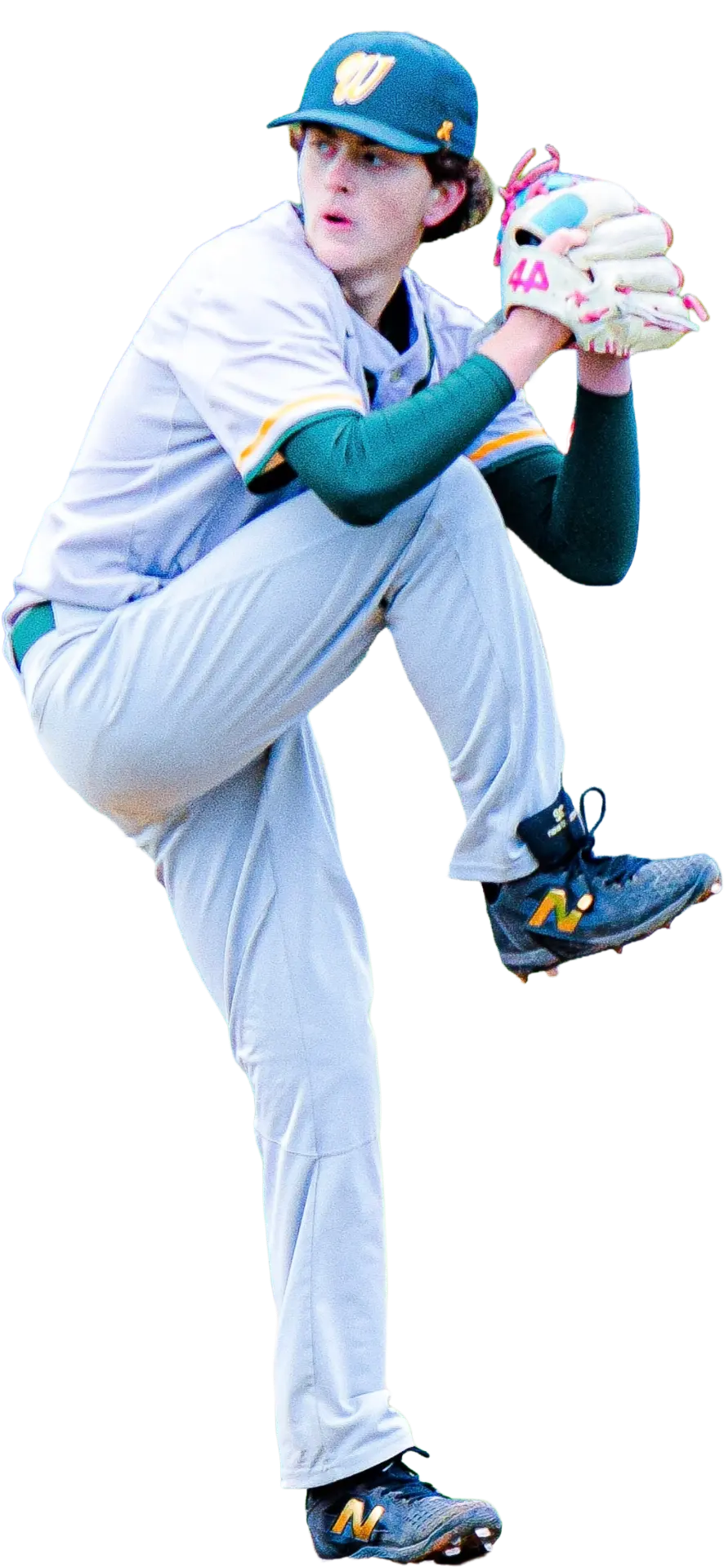 Nick Liyeos pitching